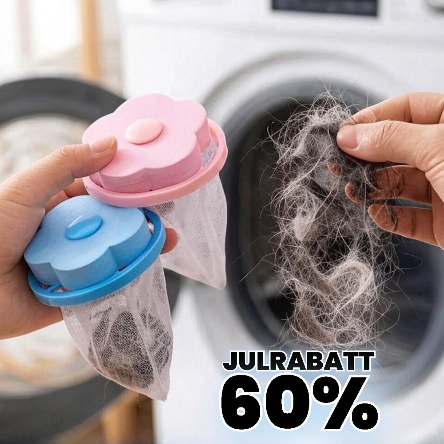 PälsMagneten – Slipp hund & katthår i tvätten för alltid